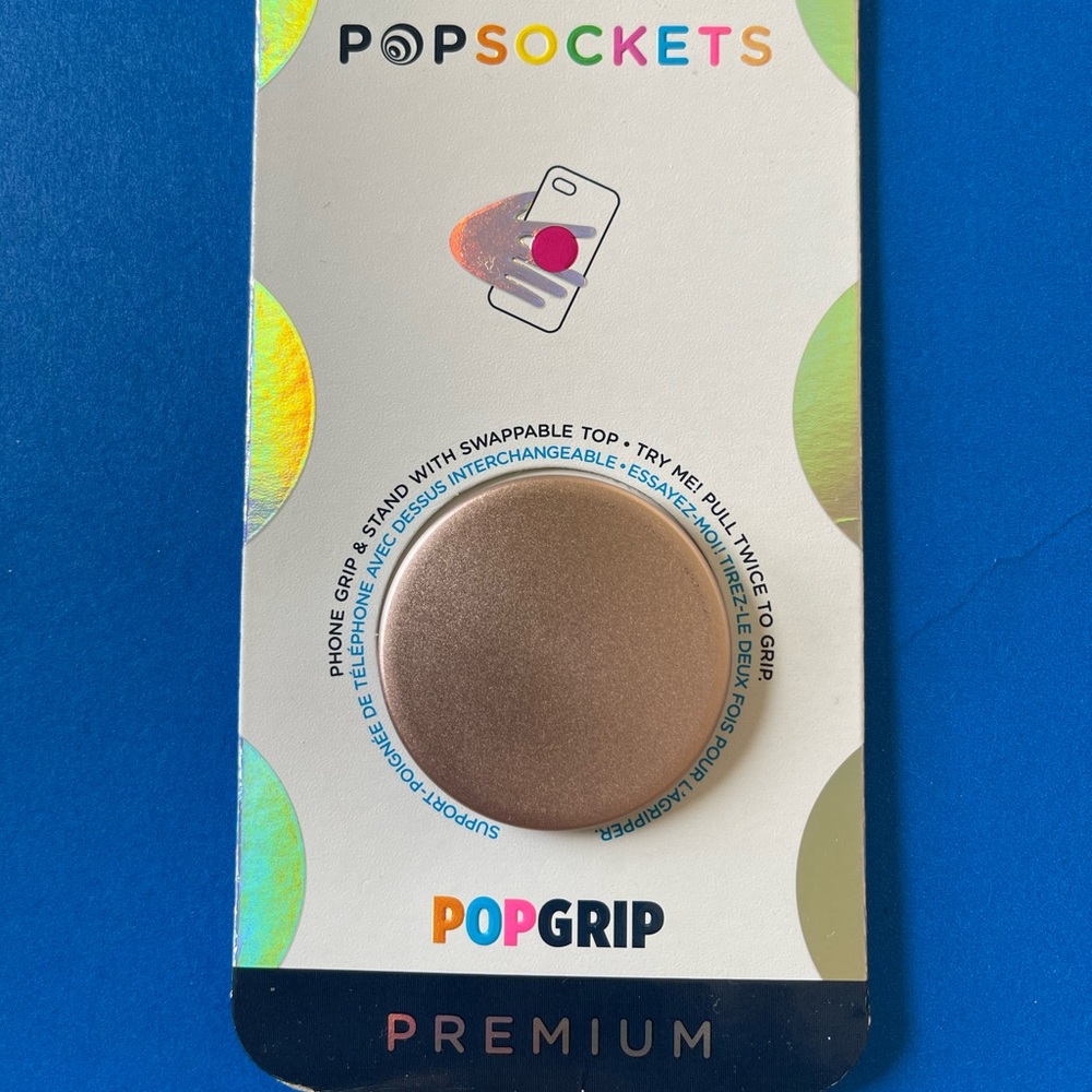 Popsocket - Rose Gold Aluminum (PREMIUM)
